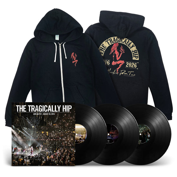 The Tragically Hip Live 2016 Anniversary Bundle- LP & HOODIE