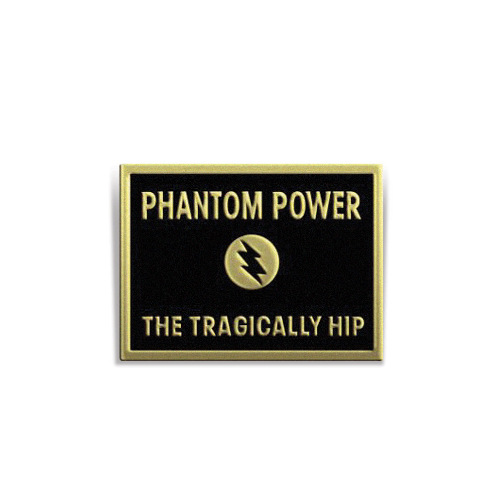 25th Anniversary Phantom Power Belt Buckle - Antique Brass