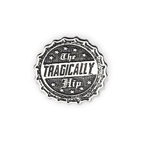 Bottle Cap Logo Pin