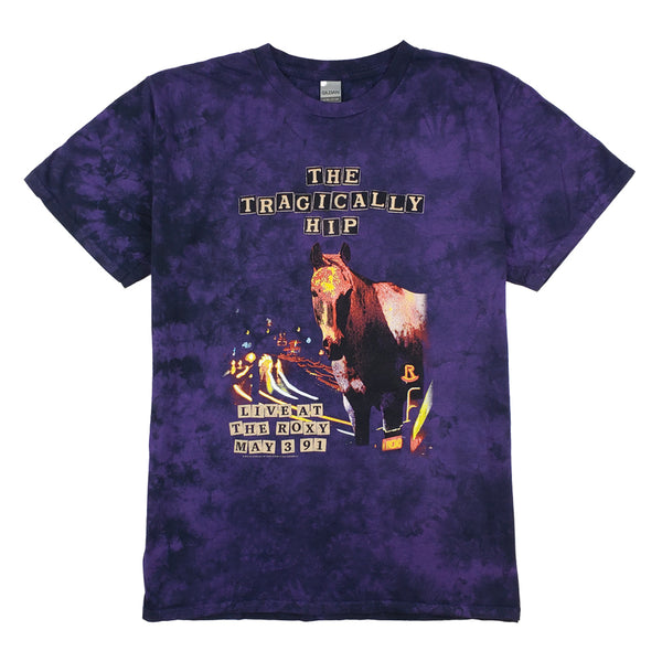 The Live At The Roxy Limited Edition Tie-Dye Tee is made from 100% Ultra cotton with an over-dye treatment called crinkle-dye S-3XL.
