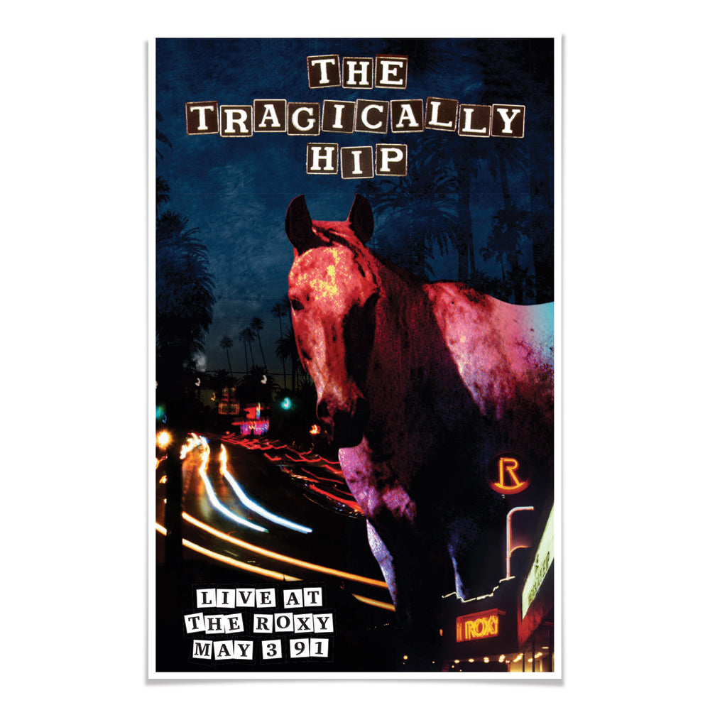 Live At The Roxy Limited Specialty Poster. These posters are Limited edition individually numbered 1/500.