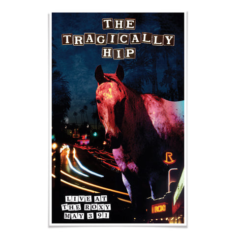 Live At The Roxy Limited Specialty Poster. These posters are Limited edition individually numbered 1/500.