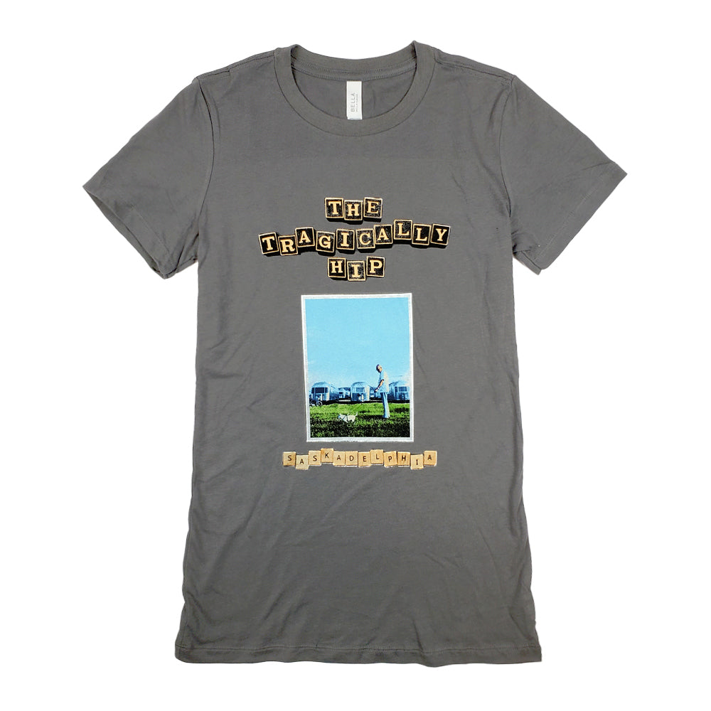 The Tragically Hip Saskadelphia T-shirt Women's - Slim Fit